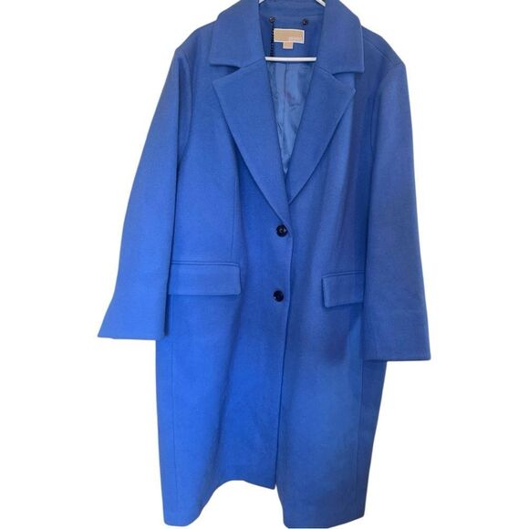 NWTs Michael Kors Single Breasted Wool Blend Coat Size 3X - Picture 6 of 12
